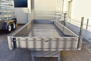 12X6 Box Trailer - Tandem Axle