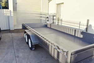 14X5 Box Trailer - Tandem Axle