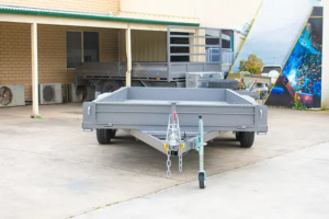 20x6.4 Open Floor Car Trailer - Beavertail