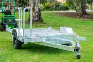 12x6 Commercial Mower Trailer 1570 - Single Axle