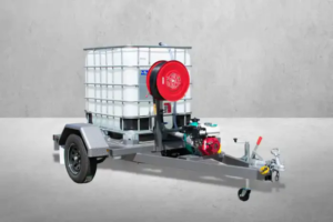 6x4 IBC Fire Fighting Trailer 1000lt - Single Axle