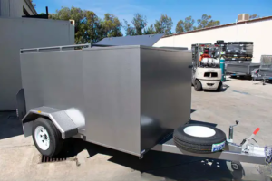6x4 Mower Trailer - Single Axle