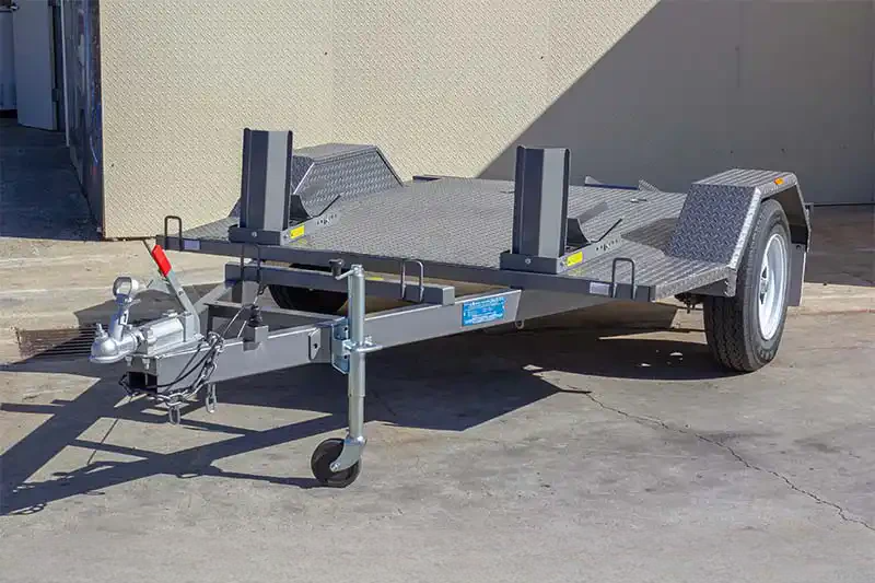 8x5 Motorbike Trailer - Single Axle - Image 9
