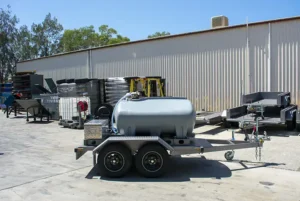7X5 Diesel Fuel Trailer 800lt - Single Axle
