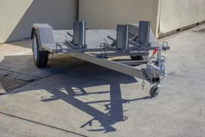 7x5 Motorbike Trailer - Single Axle