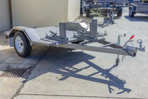 8x5 Motorbike Trailer - Single Axle
