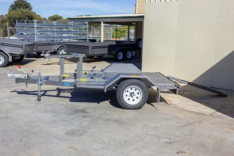 7x5 Motorbike Trailer - Single Axle - Image 6