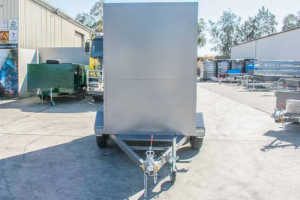 8x5 Enclosed 7ft Trailer - Tandem Axle
