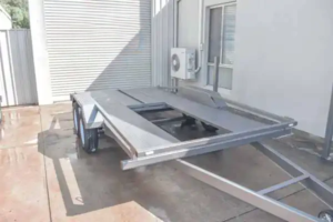 14x6.4 Open Floor Car Trailer