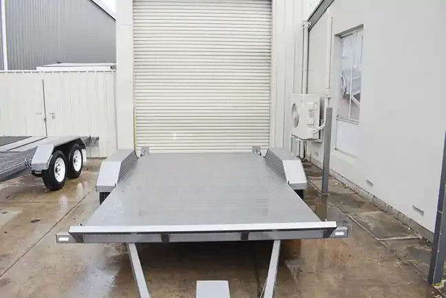14x6.4 Full Floor Car Trailer - Beavertail - Image 3