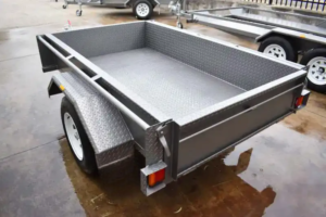 7X4 Box Trailer - Single Axle
