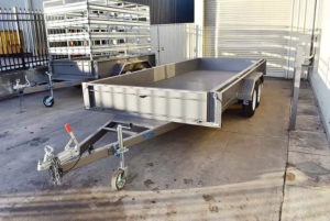 12X5 Box Trailer - Tandem Axle